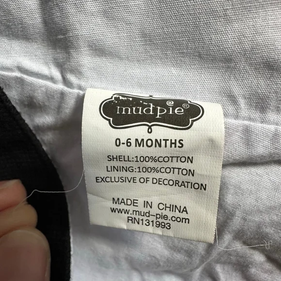 Baby Mud Pie Black Pink Floral Tank Top 0-6 Months - Picture 4 of 10